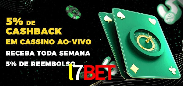 Promoções do cassino ao Vivo l7bet